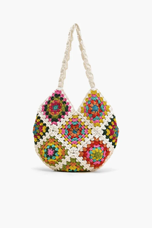 The Ultimate Slouchy Crochet Shoulder Bag Women Beach Bags America and Beyond The Ultimate Slouchy Crochet Shoulder Bag Women Beach Bags America and Beyond