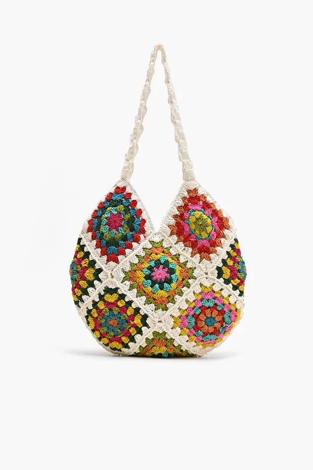 The Ultimate Slouchy Crochet Shoulder Bag Women Beach Bags America and Beyond