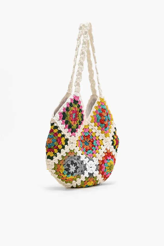 The Ultimate Slouchy Crochet Shoulder Bag Women Beach Bags America and Beyond