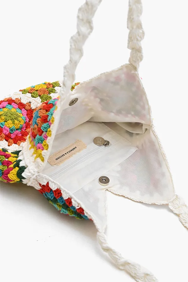 The Ultimate Slouchy Crochet Shoulder Bag Women Beach Bags America and Beyond