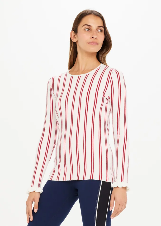 THE UPSIDE ALPINE CHRISSY KNIT TOP Women Tops THE UPSIDE ALPINE CHRISSY KNIT TOP Women Tops