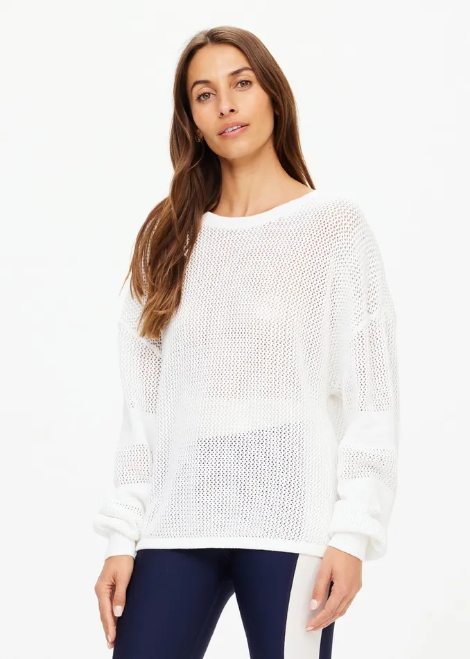 THE UPSIDE FENWAY SEBASTIAN KNIT CREW Women Knitwear THE UPSIDE FENWAY SEBASTIAN KNIT CREW Women Knitwear