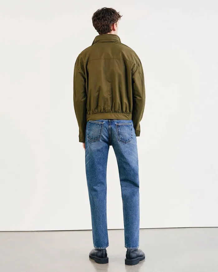 THEO JACKET Olive Green Men Nili Lotan Jackets and Coats