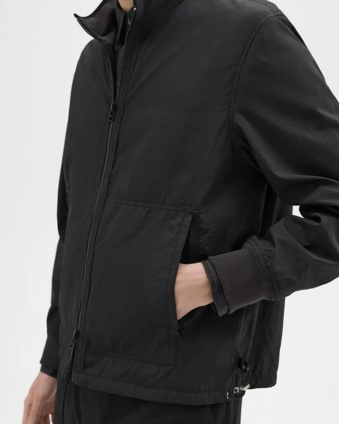 Theory Blouson ZipUp Jacket Black Men Outerwear