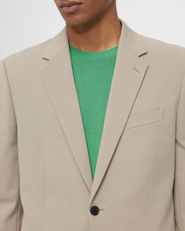 Theory Chambers Blazer In Neoteric Twill Bark Men Blazers Jackets Theory Chambers Blazer In Neoteric Twill Bark Men Blazers Jackets