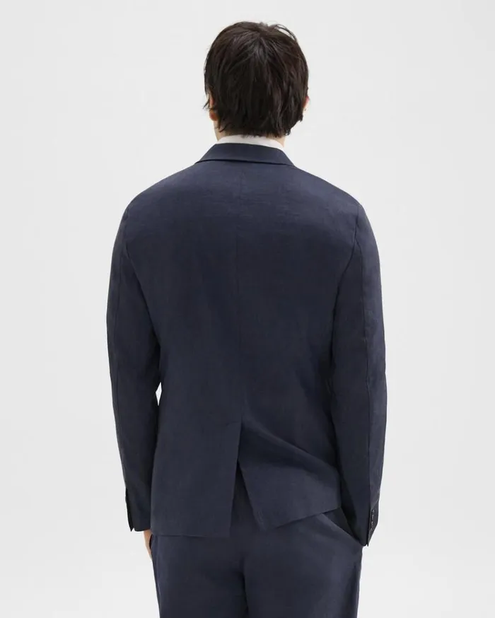 Theory Clinton Blazer In Good Linen Space Men Blazers Jackets