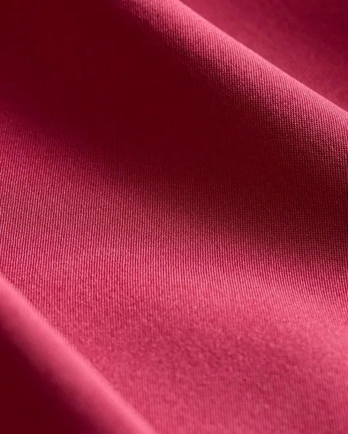 Theory Cowl Neck Top In Silk Georgette Deep Rose Women Tops