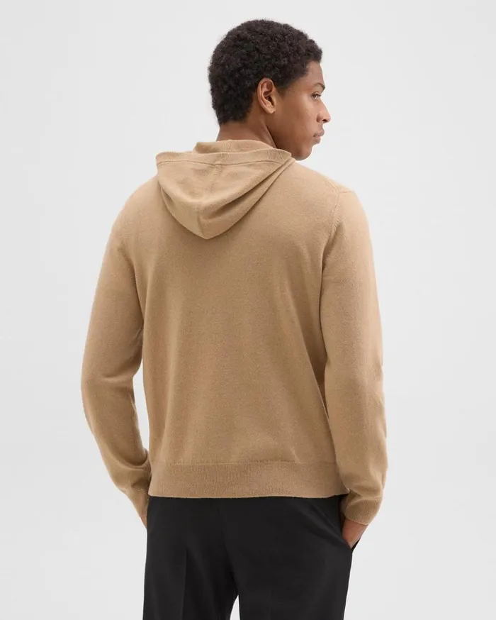 Theory Hilles Hoodie In Cashmere New Camel Men Sweaters Cardigans Theory Hilles Hoodie In Cashmere New Camel Men Sweaters Cardigans