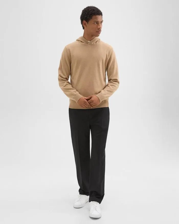 Theory Hilles Hoodie In Cashmere New Camel Men Sweaters Cardigans Theory Hilles Hoodie In Cashmere New Camel Men Sweaters Cardigans