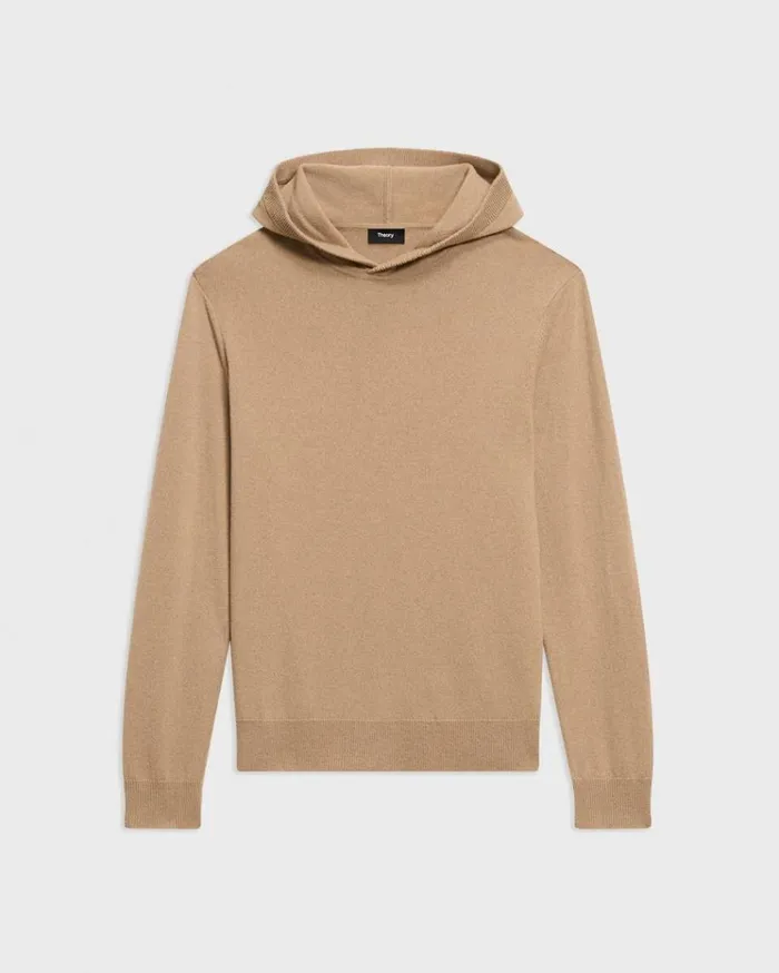 Theory Hilles Hoodie In Cashmere New Camel Men Sweaters Cardigans Theory Hilles Hoodie In Cashmere New Camel Men Sweaters Cardigans