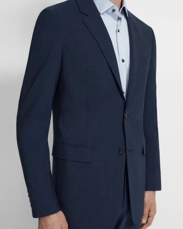Theory Structured Blazer In Stretch Wool Altitude Men Blazers Jackets Theory Structured Blazer In Stretch Wool Altitude Men Blazers Jackets