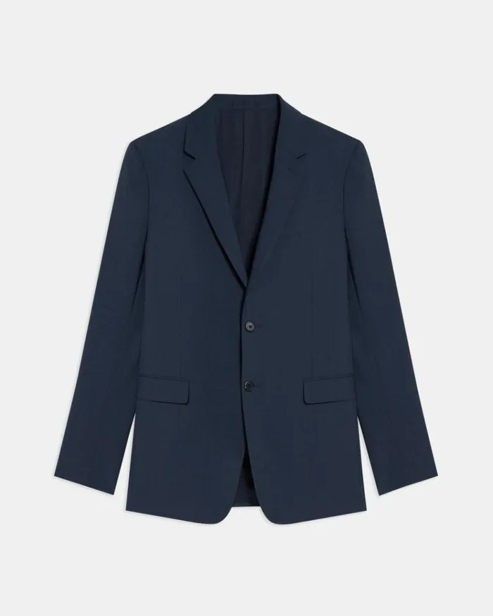Theory Structured Blazer In Stretch Wool Altitude Men Blazers Jackets Theory Structured Blazer In Stretch Wool Altitude Men Blazers Jackets