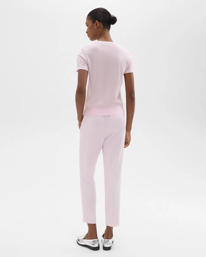 Theory Treeca PullOn Pant In Admiral Crepe Bloom Women Pants