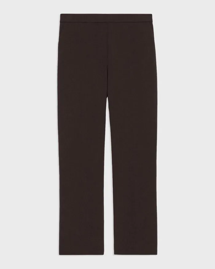 Theory Treeca PullOn Pant In Admiral Crepe Mink Women Pants