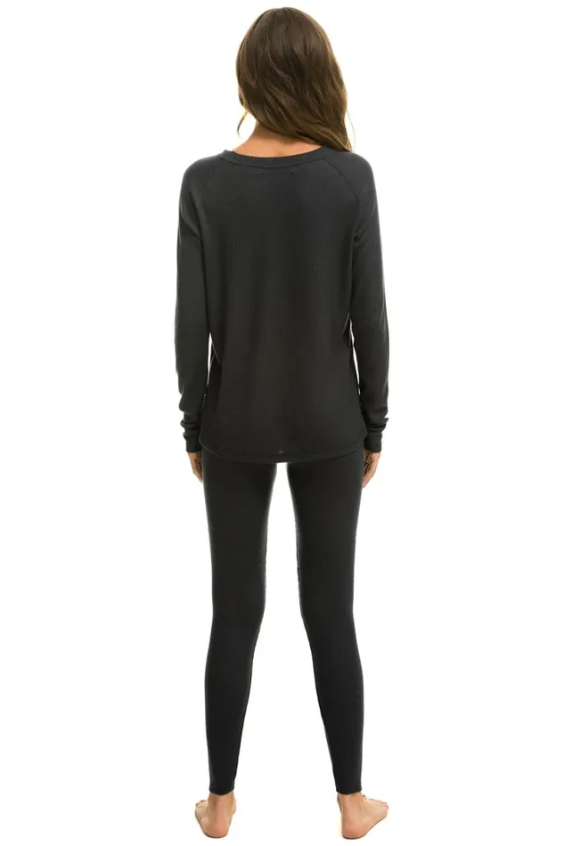 Thermal Base Layer Bottom 8211 Titanium Women Aviator Nation Base Layers