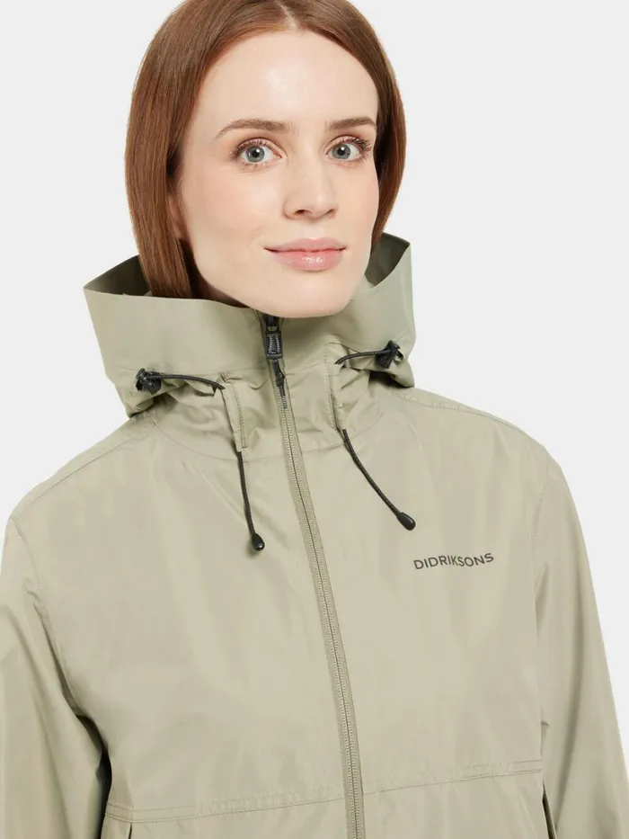 Tilde Jacket Mistel Green Women Didriksons Spring Jackets