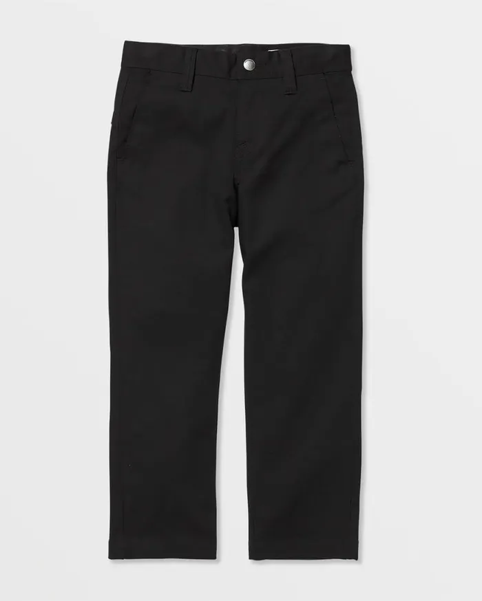 Toddler Boys Frickin Modern Stretch Pants 8211 Black Kids Volcom Pants
