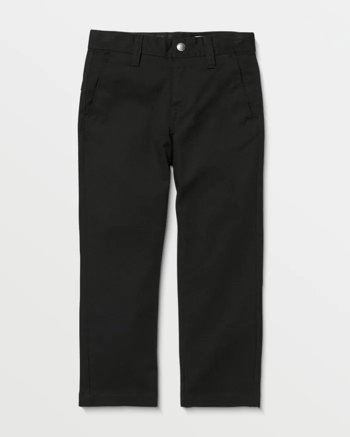 Toddler Boys Frickin Modern Stretch Pants 8211 Black Kids Volcom Pants