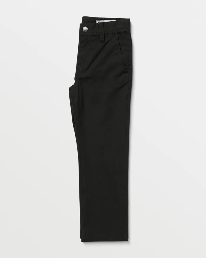 Toddler Boys Frickin Modern Stretch Pants 8211 Black Kids Volcom Pants
