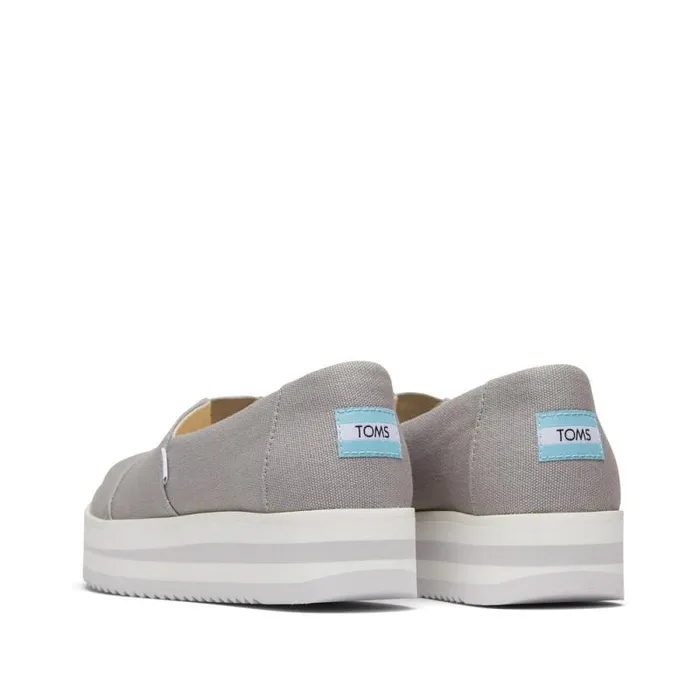 Toms Alpargatas Alpargata Midform Espadrille Drizzle Grey 8211 Women Toms Alpargatas Alpargata Midform Espadrille Drizzle Grey 8211 Women