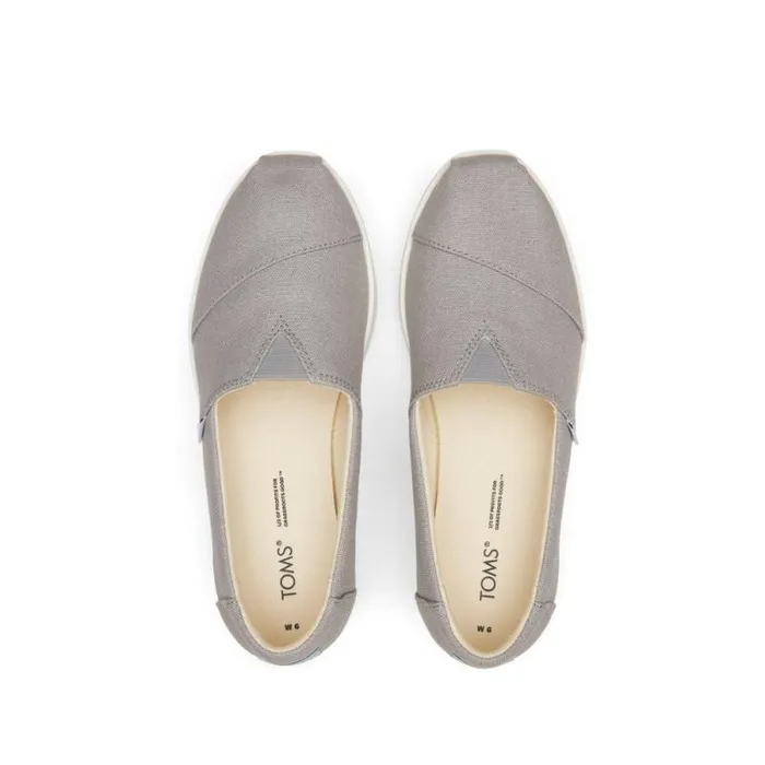 Toms Alpargatas Alpargata Midform Espadrille Drizzle Grey 8211 Women Toms Alpargatas Alpargata Midform Espadrille Drizzle Grey 8211 Women