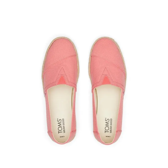 Toms Alpargatas Alpargata Rope 20 Espadrille Shell Pink 8211 Women Toms Alpargatas Alpargata Rope 20 Espadrille Shell Pink 8211 Women
