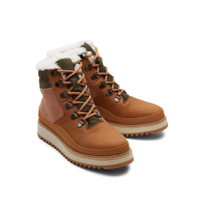 Toms Boots and Booties Mojave Boot Water Resistant Tan Leather 8211 Women Toms Boots and Booties Mojave Boot Water Resistant Tan Leather 8211 Women