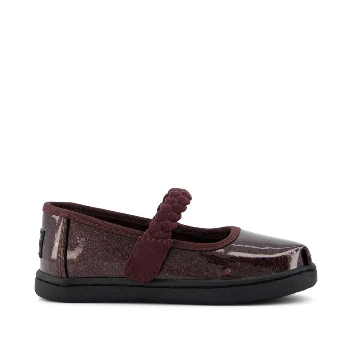 Toms Dress Casual Mary Jane Toddler Shoe Blackberry Confetti Coated Glitter 8211 Kids