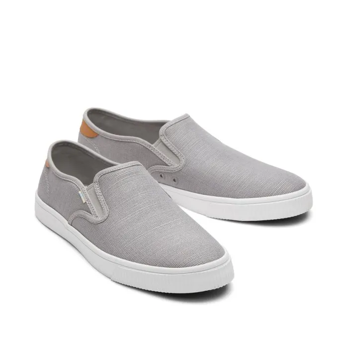 Toms Slip Ons Baja Slip On Sneaker Grey Heriitage Canvas 8211 Men Toms Slip Ons Baja Slip On Sneaker Grey Heriitage Canvas 8211 Men
