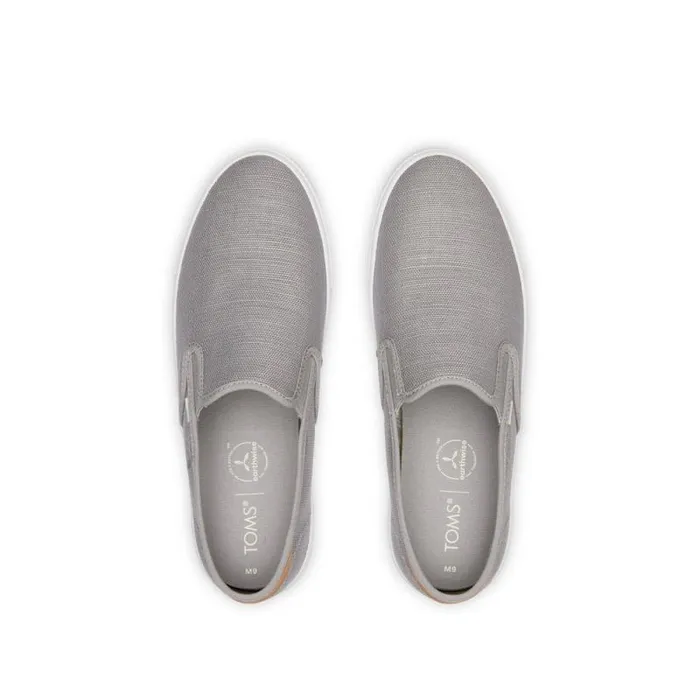 Toms Slip Ons Baja Slip On Sneaker Grey Heriitage Canvas 8211 Men Toms Slip Ons Baja Slip On Sneaker Grey Heriitage Canvas 8211 Men