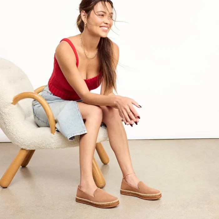 Toms Slip Ons Carolina Espadrille Brown 8211 Women Toms Slip Ons Carolina Espadrille Brown 8211 Women