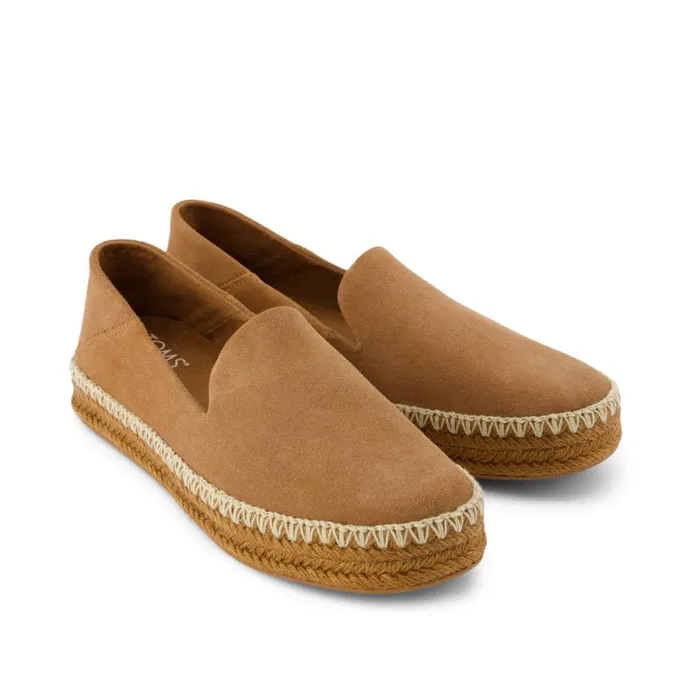 Toms Slip Ons Carolina Espadrille Brown 8211 Women Toms Slip Ons Carolina Espadrille Brown 8211 Women