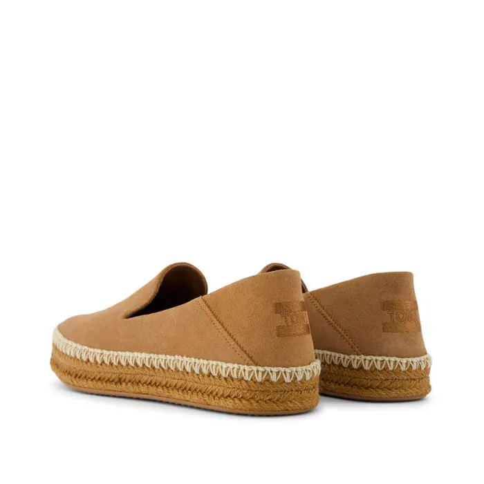 Toms Slip Ons Carolina Espadrille Brown 8211 Women Toms Slip Ons Carolina Espadrille Brown 8211 Women