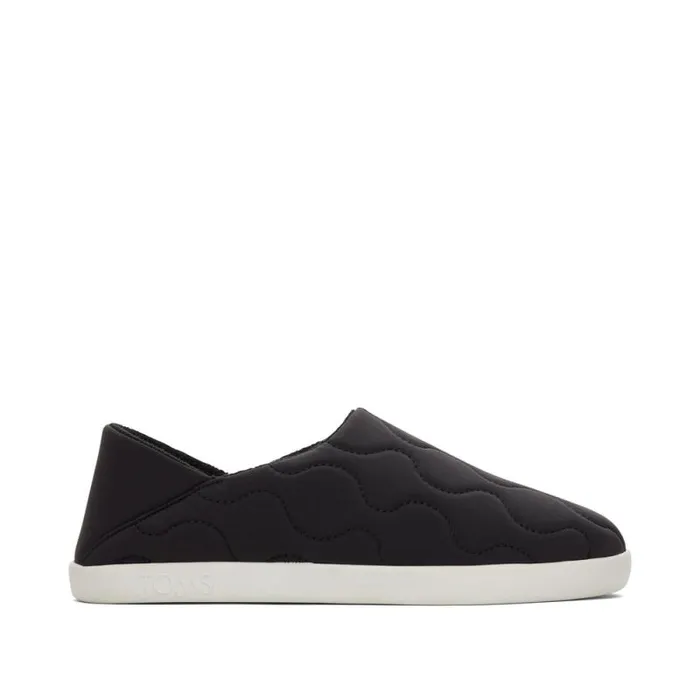 Toms Slippers Ezra Convertible Slipper Black Quilted Cotton 8211 Men