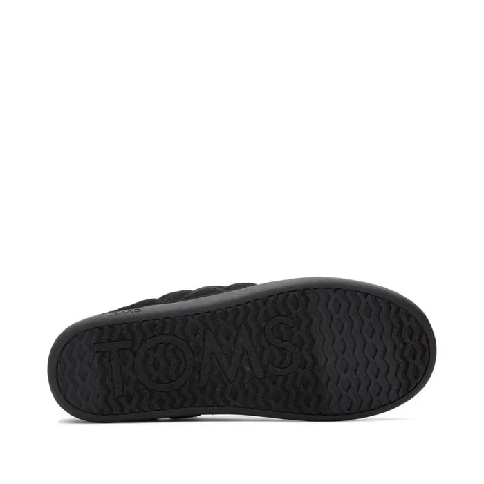 Toms Slippers Ezra Convertible Slipper Black Quilted Felt 8211 Women Toms Slippers Ezra Convertible Slipper Black Quilted Felt 8211 Women