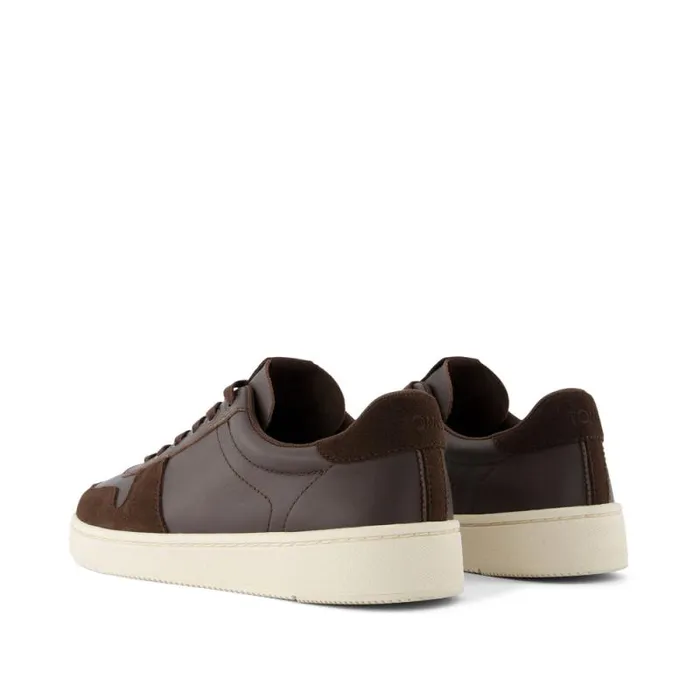 Toms Sneakers TRVL LITE Court Sneaker Brown Leather 8211 Men Toms Sneakers TRVL LITE Court Sneaker Brown Leather 8211 Men