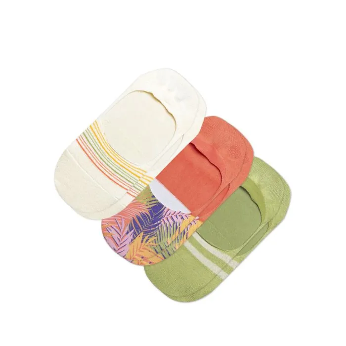 Toms Socks Classic No Show Socks 3 Pack Palms 8211 Gear