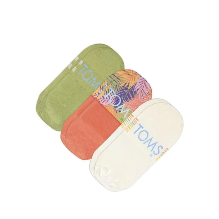Toms Socks Classic No Show Socks 3 Pack Palms 8211 Gear Toms Socks Classic No Show Socks 3 Pack Palms 8211 Gear