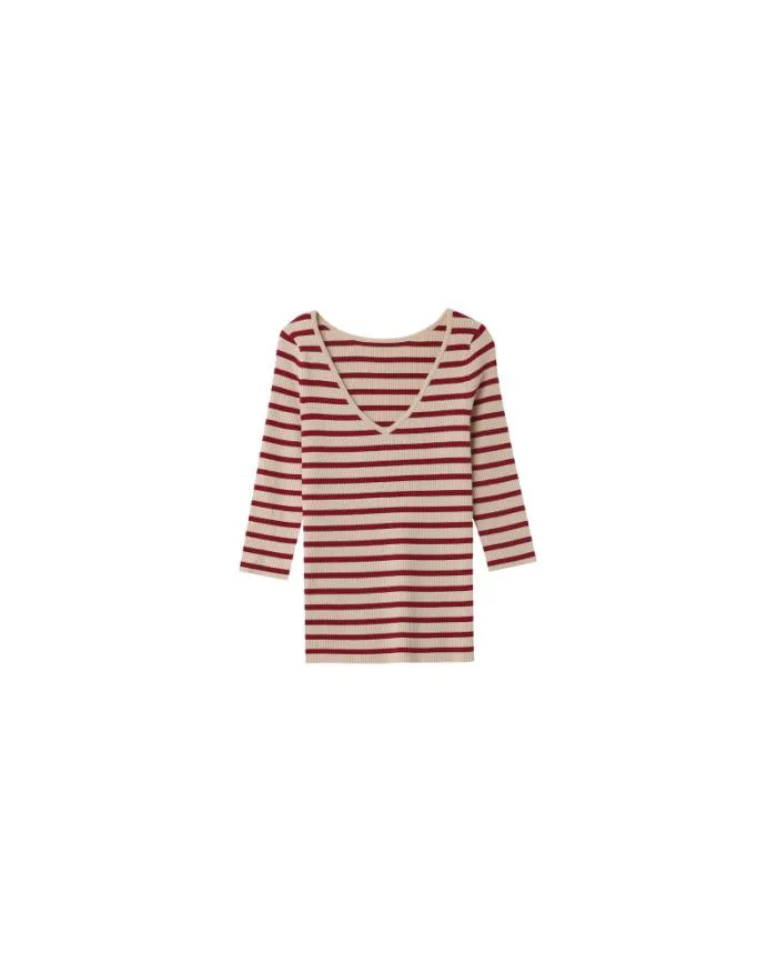 TOP BORDEAUX NATHAN Shop Grace and Mila Striped Jumpers