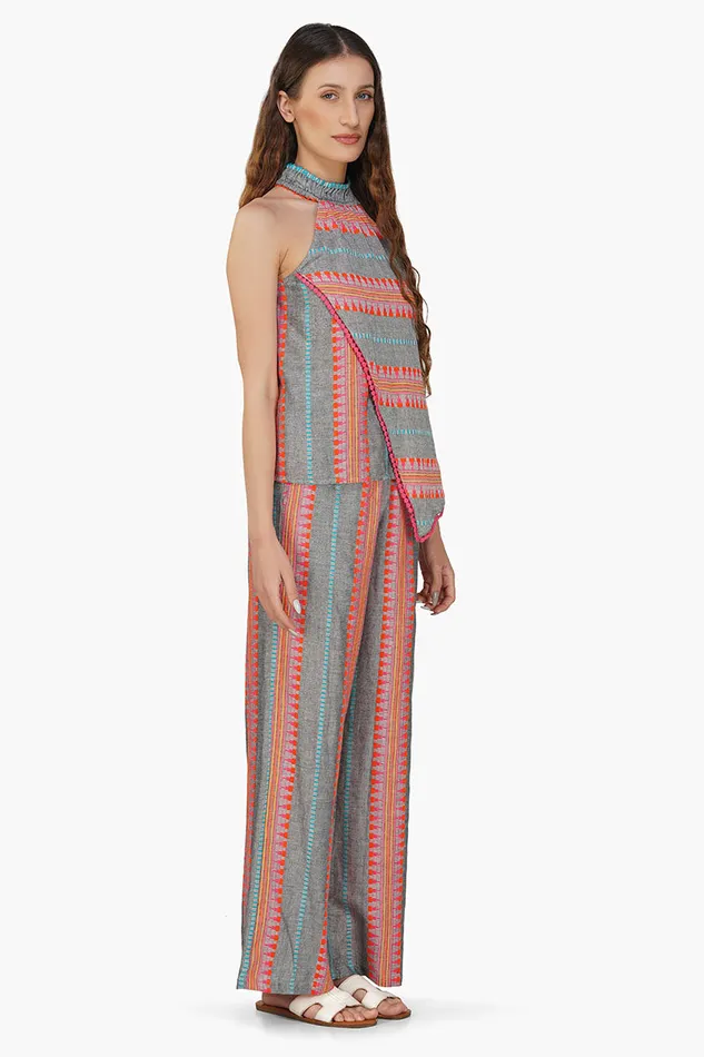 Tops America and Beyond Women Starlette Yarn Dyed Stripe Top
