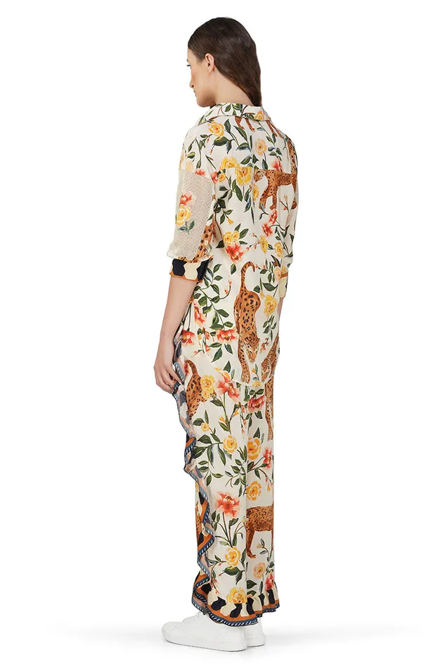 Tops Jungle Cheetah printed Shirt America and Beyond Women