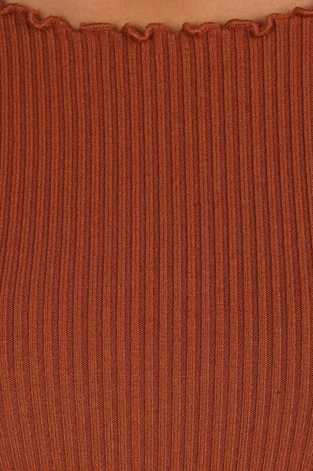 Tops Kya Knit Top Rust Petal and Pup Women