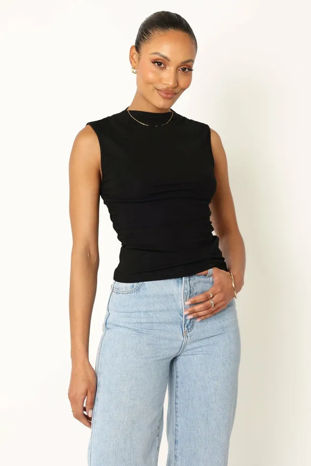 Tops Nissa Top Black 8211 Petal and Pup Women