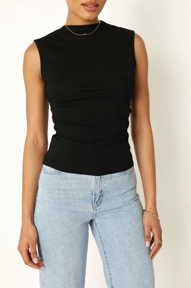 Tops Nissa Top Black 8211 Petal and Pup Women