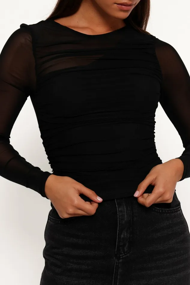 Tops Petal and Pup Women Selina Top Black