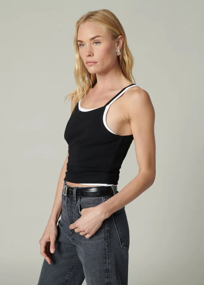 Tops Women Joe8217s Jeans THE EVERYDAY TANK Black Tops Women Joe8217s Jeans THE EVERYDAY TANK Black