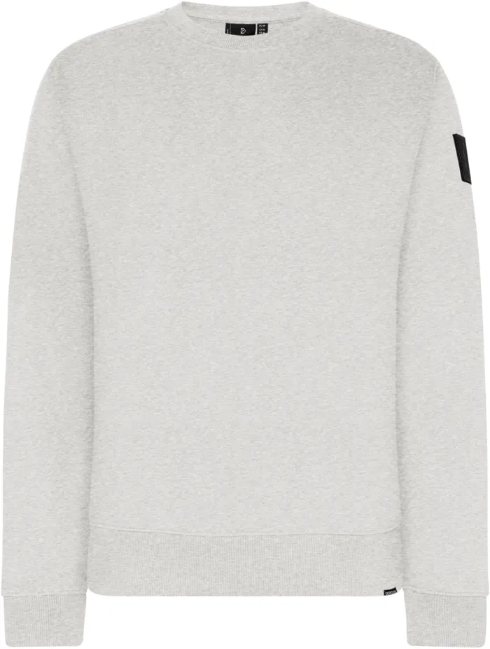 Tor Sweater Aluminum Melange Men Didriksons Hoodies and Sweatshirts