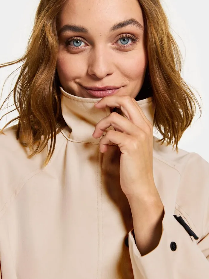 Torri Jacket Clay Beige Women Didriksons Spring Jackets