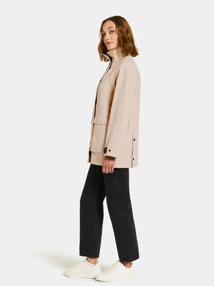 Torri Jacket Clay Beige Women Didriksons Spring Jackets