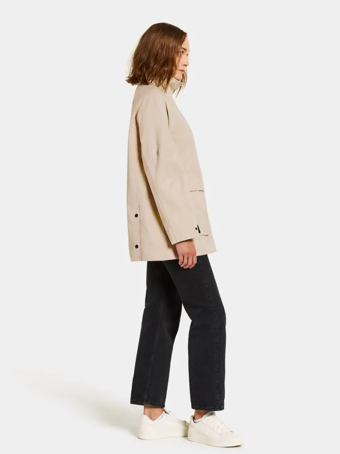 Torri Jacket Clay Beige Women Didriksons Spring Jackets